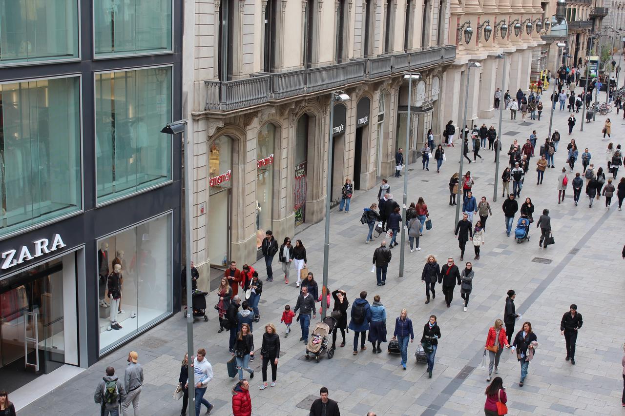 Pension Arosa Barcelona Exteriér fotografie